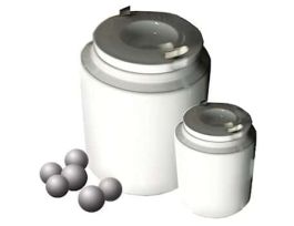 Porcelain Jar, 1 Liter Capacity