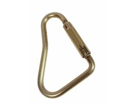 3M™ DBI-SALA® Self-Closing/Locking Carabiner 2000041, Zinc Plated Steel, 2 1/8 in Gate