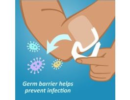 Nexcare™ Tegaderm™ Transparent Dressing H1624, 2.375 in x 2.75 in (6 cm x 7 cm)