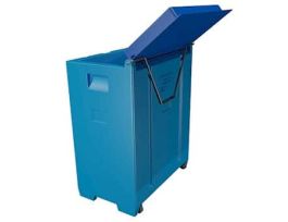 Durable Insulated Container with Casters, 4 cu ft