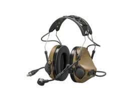 3M™ Peltor™ ComTac™ VIII Single Comm Headset MT14H418A-47 CY, Nexus™ 4-Con, Coyote Brown