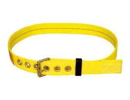 3M™ DBI-SALA® Derrick Tongue Buckle Positioning Belt with Tongue Buckle Harness Connector 1000651, Yellow, Large