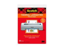 Scotch™ Thermal Pouches TP3854-20 Letter size