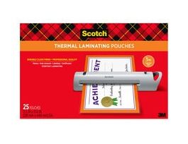 Scotch™ Laminating Pouches TP3856-25, 11.45 in x 17.48 in (291 mm x 444 mm)