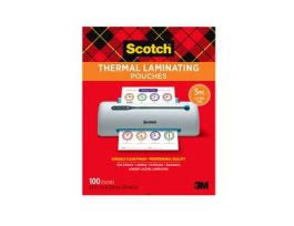 Scotch™ Thermal Pouches 5 mil TP5854-100, 8.9 in x 11.4 in (228 mm x 291 mm)