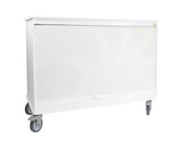 MRI Cayman Lab Island Storage Cart, White