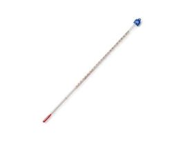 Red Spirit-Filled Thermometer, 12" Length, Partial Immersion, -20 to 110?C / 0 to 230?F