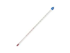Red Spirit-Filled Thermometer, 12" Length, Total Immersion, -20 to 110?C