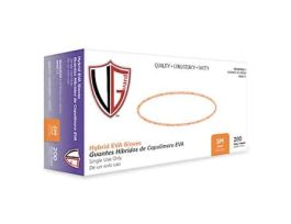 Hybrid EVA Industrial Gloves, 4 mil,  Small; 2000/CS