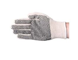 Two-Sided PVC Dot Knit String Gloves, Ladies; 300/CS