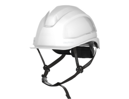 XP450AE WHITE NONVENTEDSHORT BRIM 4PT CHINSTRAP