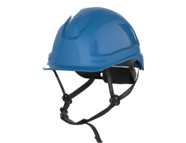 XP450AE BLUE NONVENTED SHORT BRIM 4PT CHINSTRAP