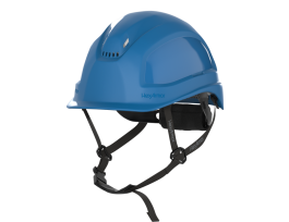 XP450A BLUE VENTED SHORTBRIM W/ 4PT CHIN STRAP