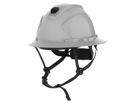 XP300A WHITE VENTED FULLBRIM W/4PT CHINSTRAP