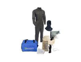 Enespro TECGEN FR 8 cal Coverall Arc Flash Kit with Balaclava