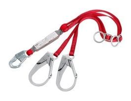 3M™ Protecta® Tie-Back 100% Tie-Off Web Shock-Absorbing Lanyard 1342201, 6 ft