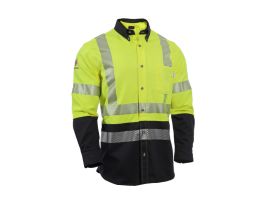 DRIFIRE FR Hi-Vis Hybrid Work Shirt Class 3 
